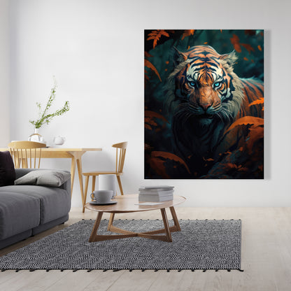 Observed Blue Canvas for Home Decor - Stylish Wall Art