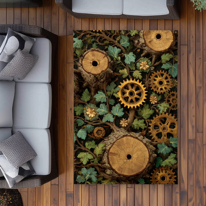 Tapis d'extérieur Hiding Gears - Une solution élégante pour la décoration intérieure