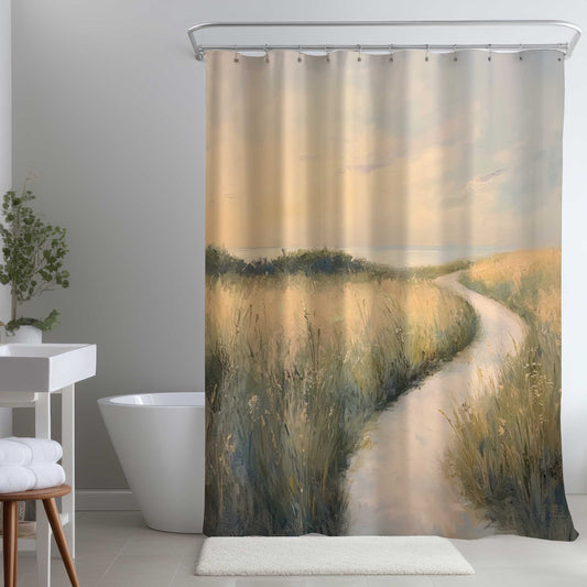 Rideau de douche Soft Breeze - Décoration intérieure élégante, étanche