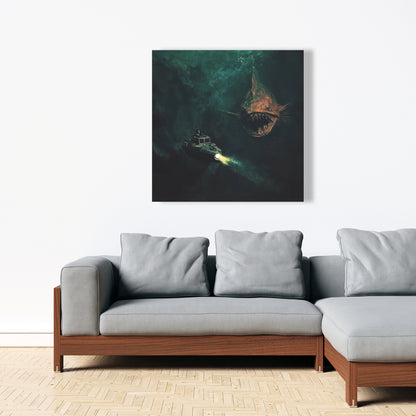 Depths - 32"x32" Canvas