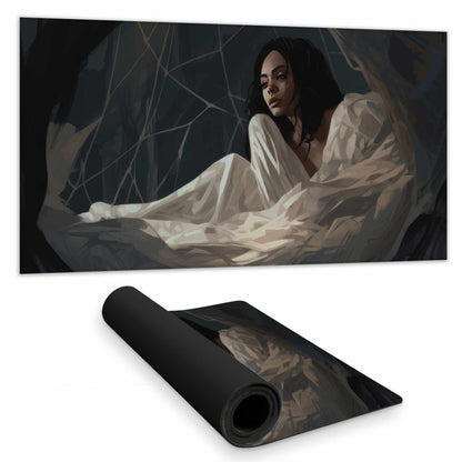 Spider Princess Desk Mat - Stylish Home Decor Desk Pad