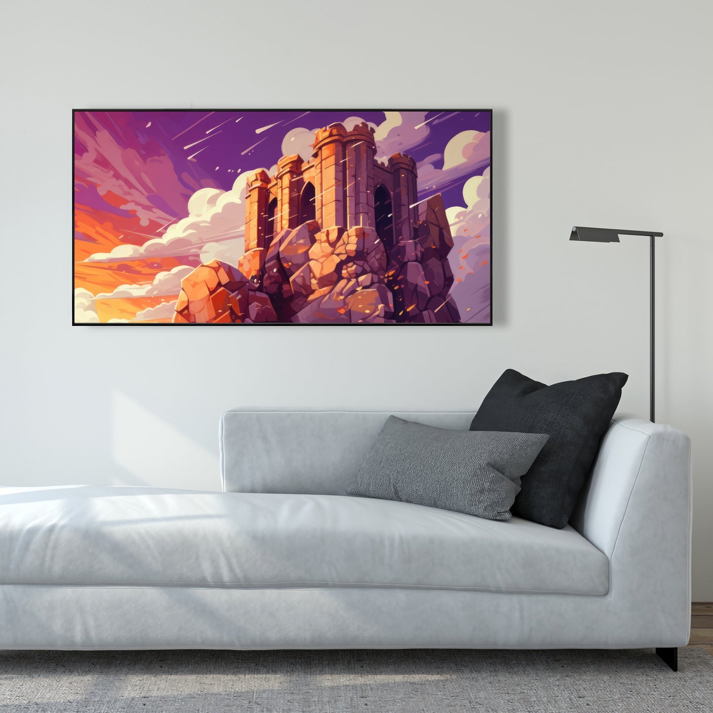 The Last Remains - White Framed Canvas for Home Decor