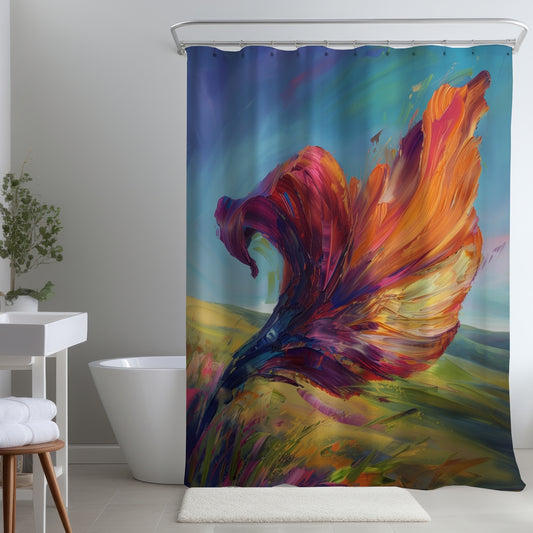 The leaf - Shower Curtain