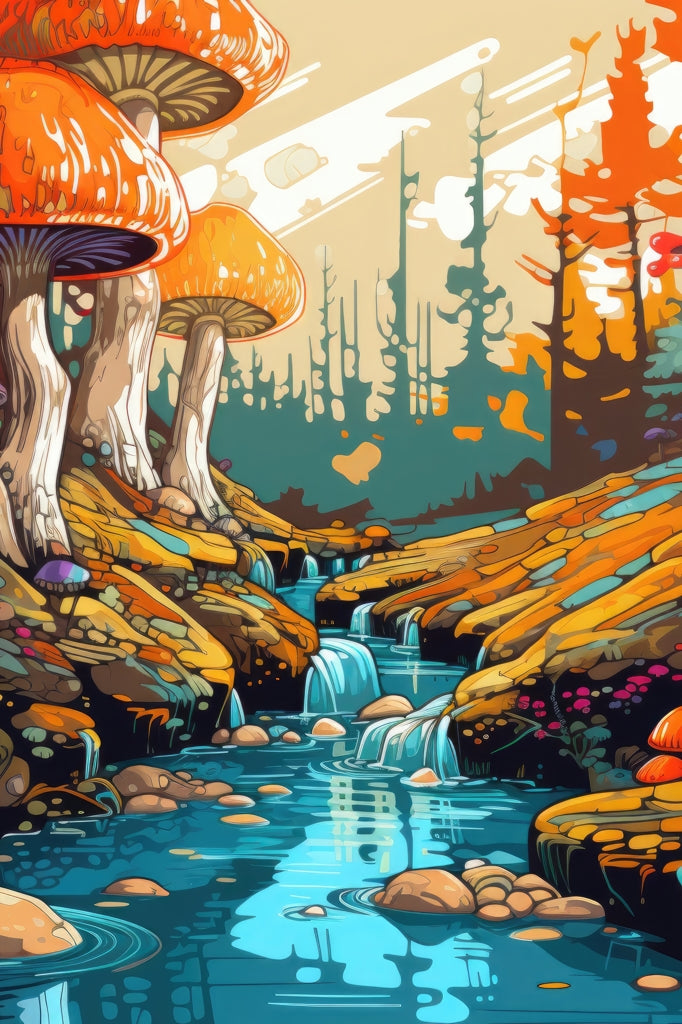 Wisdom Inbound - Red Metal Print for Home Decor | Unique Art