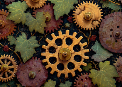 Nature punk Brown Indoor Outdoor Door Mat | Home Decor