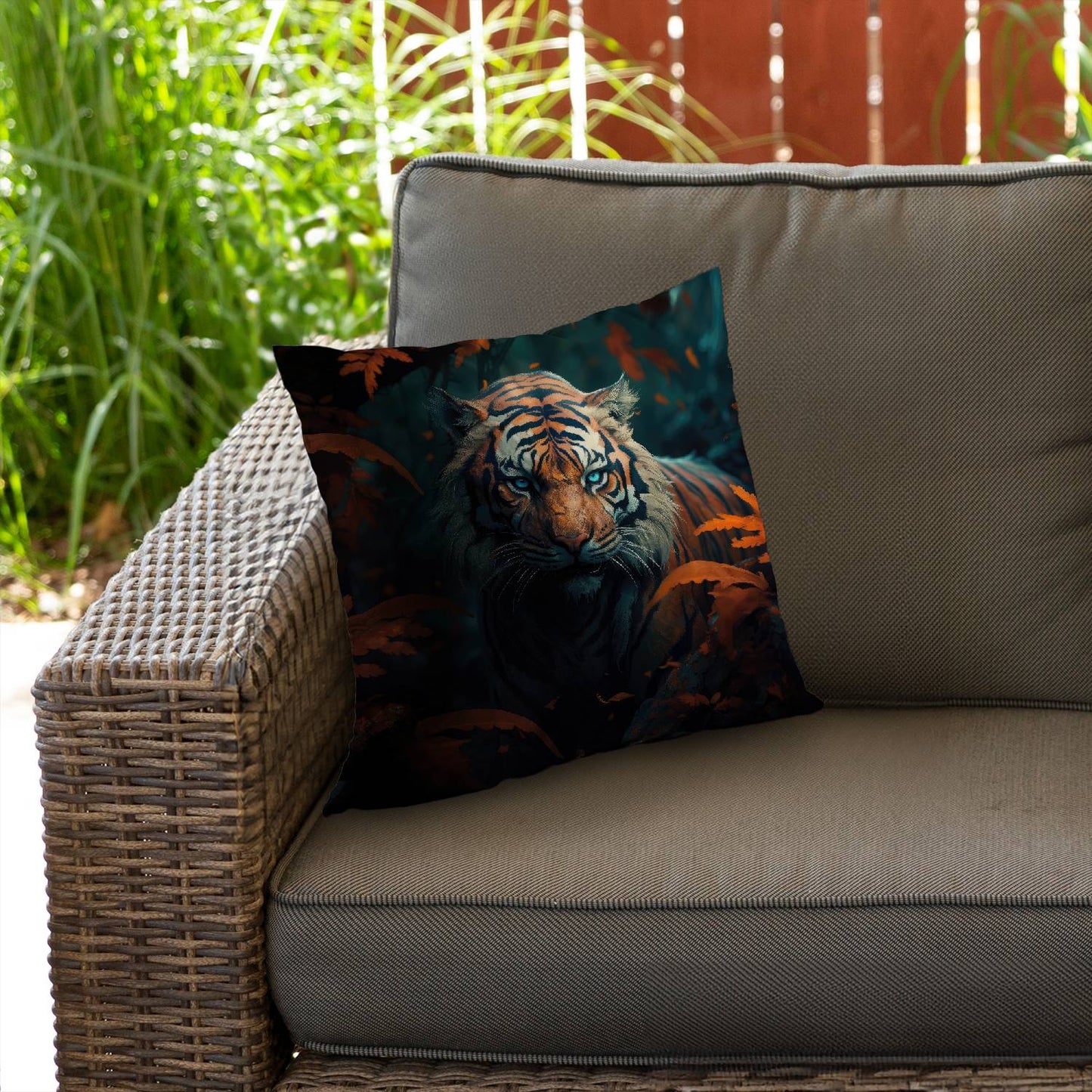 Observed - Throw pillow - Print on demand