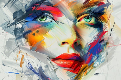 Abstract Look Red Outdoor Area Rug for Home Decor - Stylish