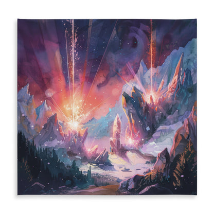 Beaming signal - Tablecloth