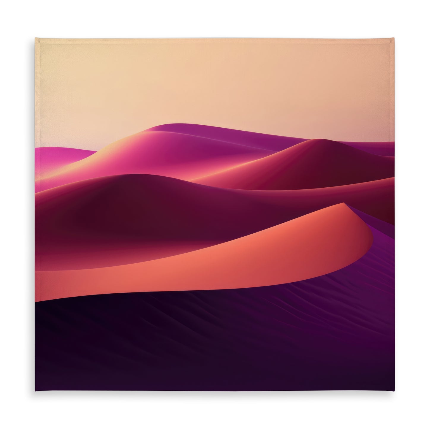 Deep Dunes Purple Indoor Outdoor Tablecloth for Home Decor