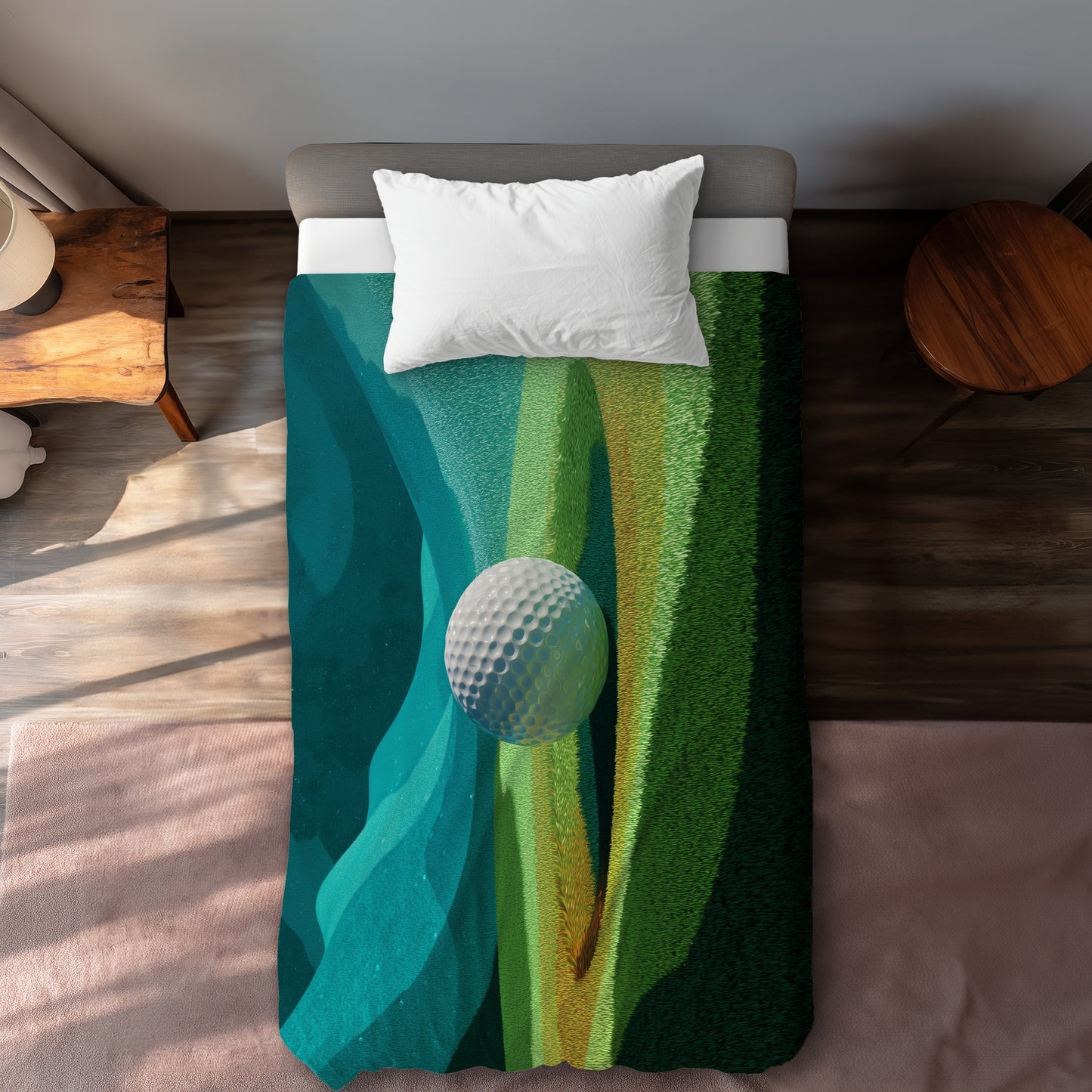 Landing Modern Man Cave Duvet Cover | Home Decor Essentials
