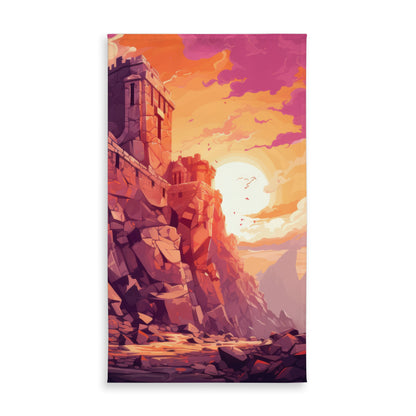 The Setting Rampart - Pink Indoor/Outdoor Tablecloth | Decor