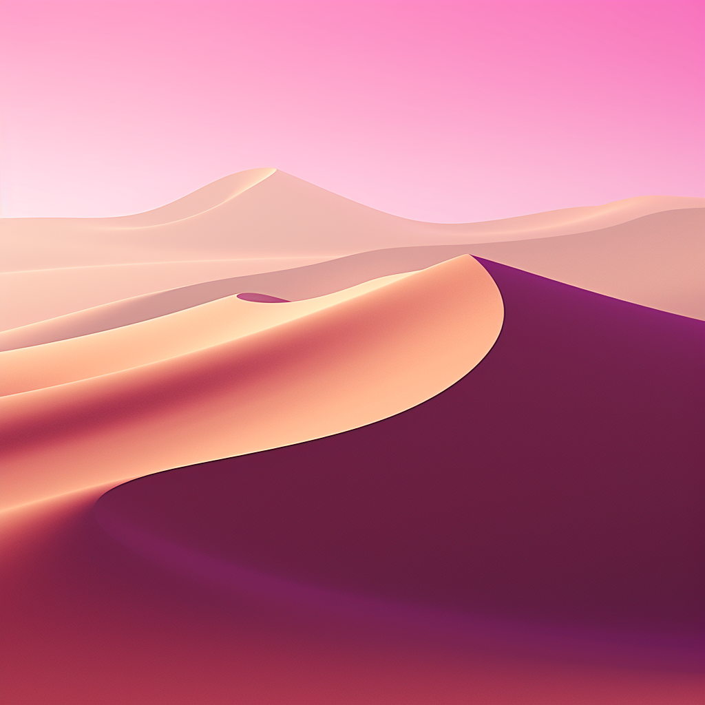 Calm dunes - Throw Pillow