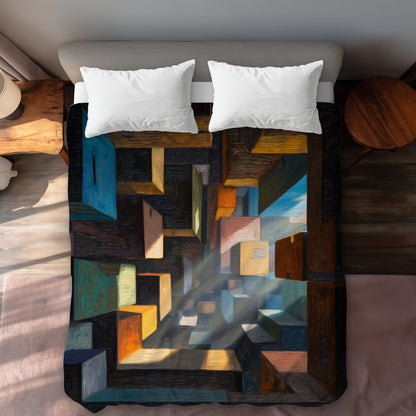 Housse de couette en boîte – Décoration d'intérieur élégante pour chambres douillettes