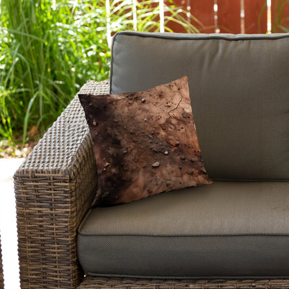 Mud and stones - Throw Pillow