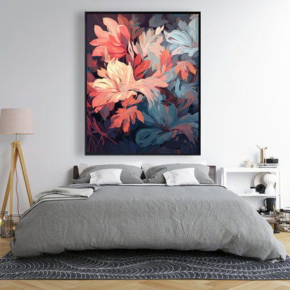 Silent charm - 36"x36" Framed canvas