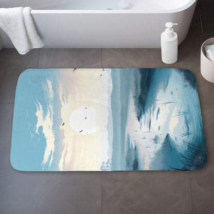 The marsh - 17"x24" Bath mat