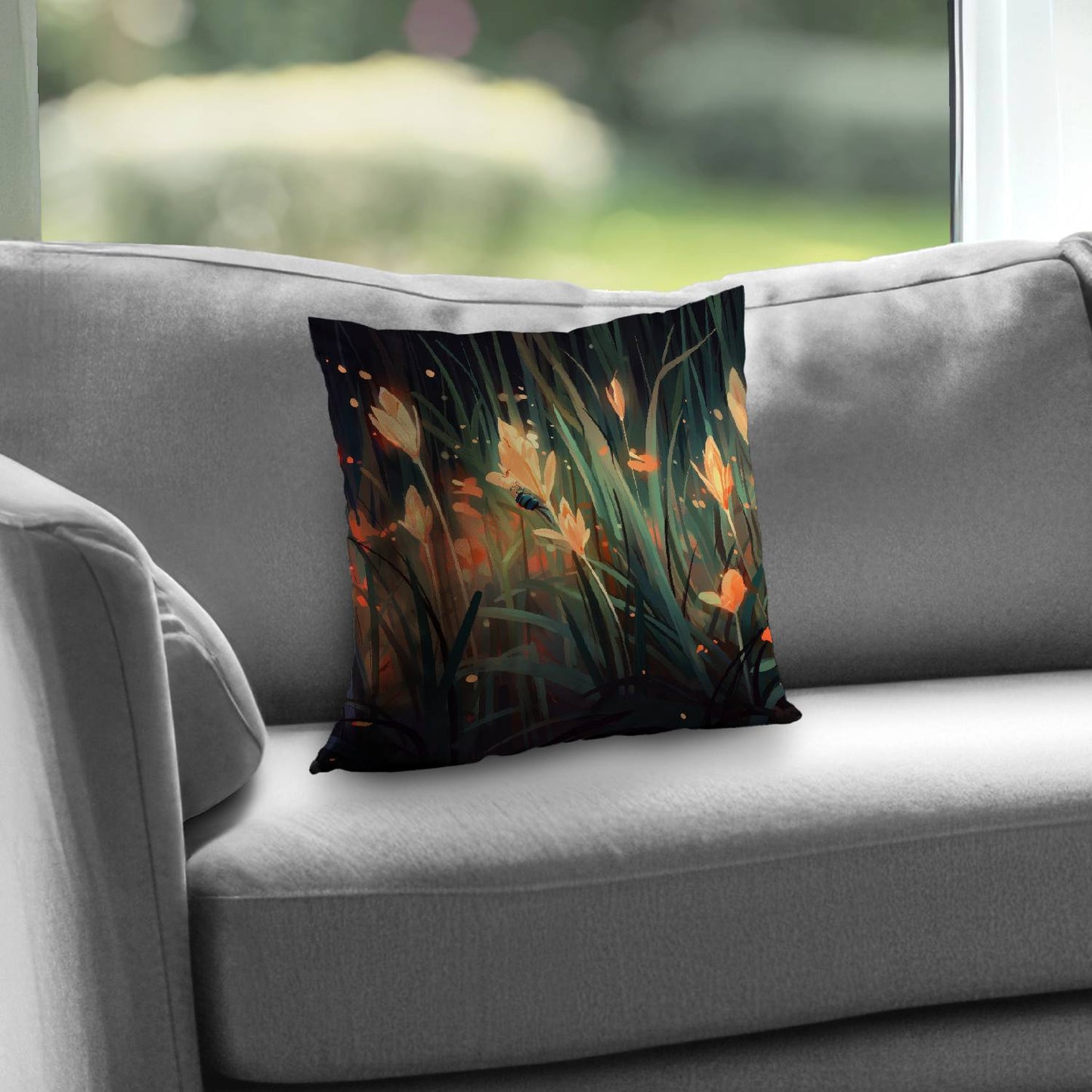 Magical pollen - Throw pillow - Print on demand