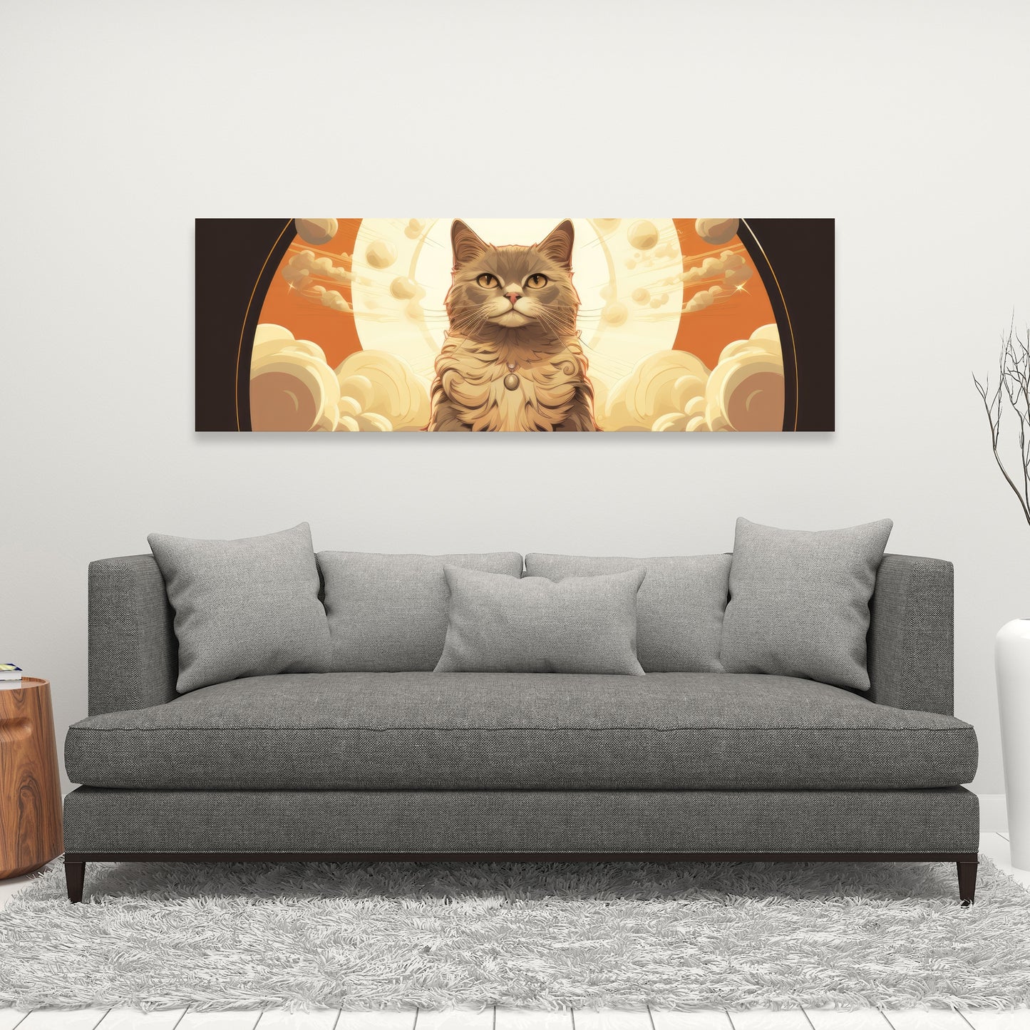 The overlord - 32"x32" Canvas