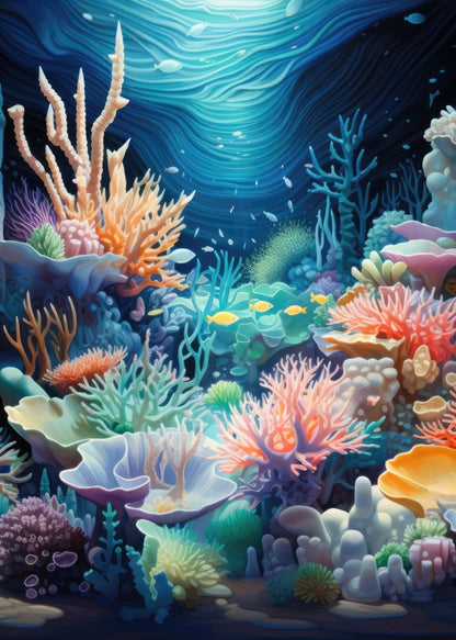The reef - 17"x24" Bath mat