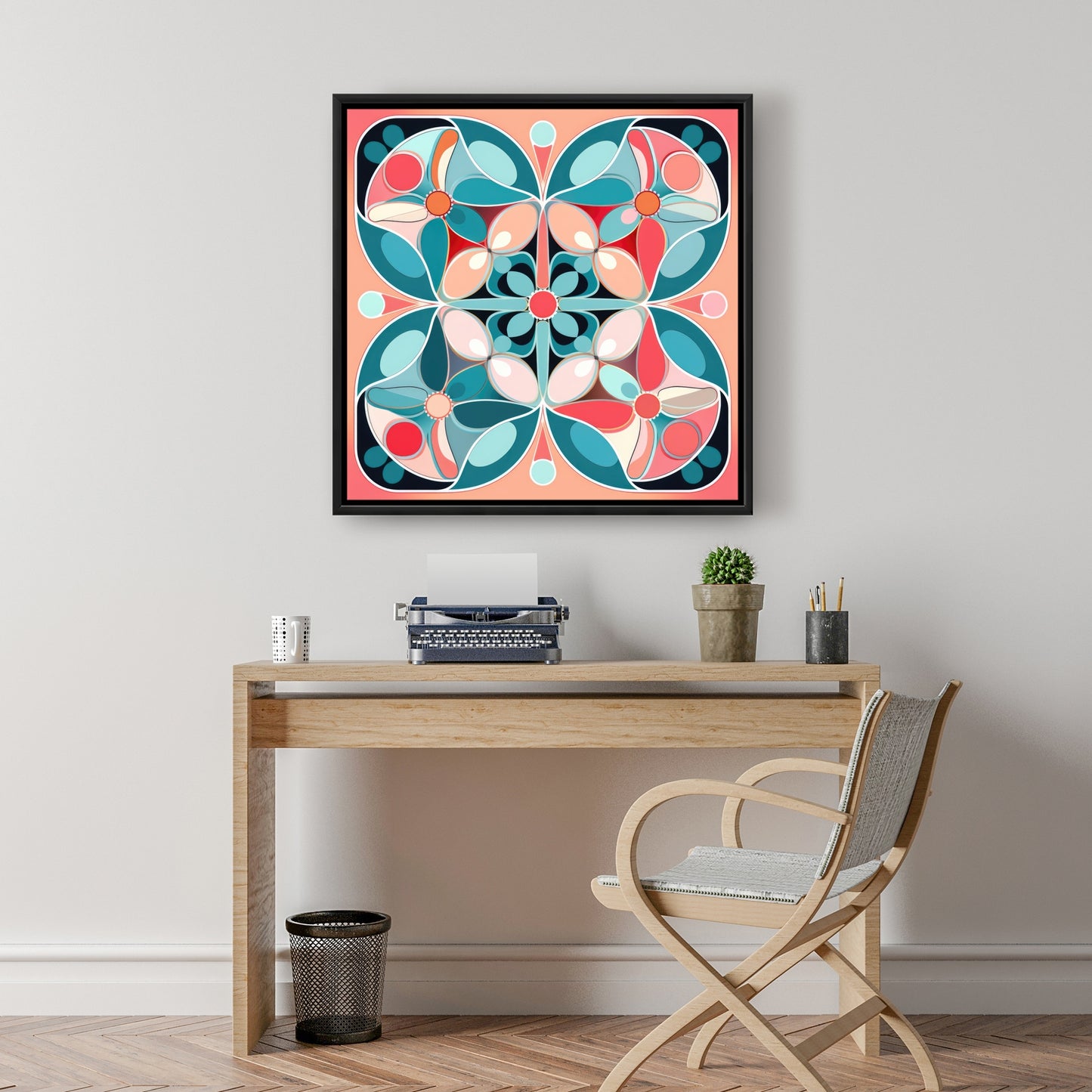 Sweet curves - 36"x36" Framed canvas