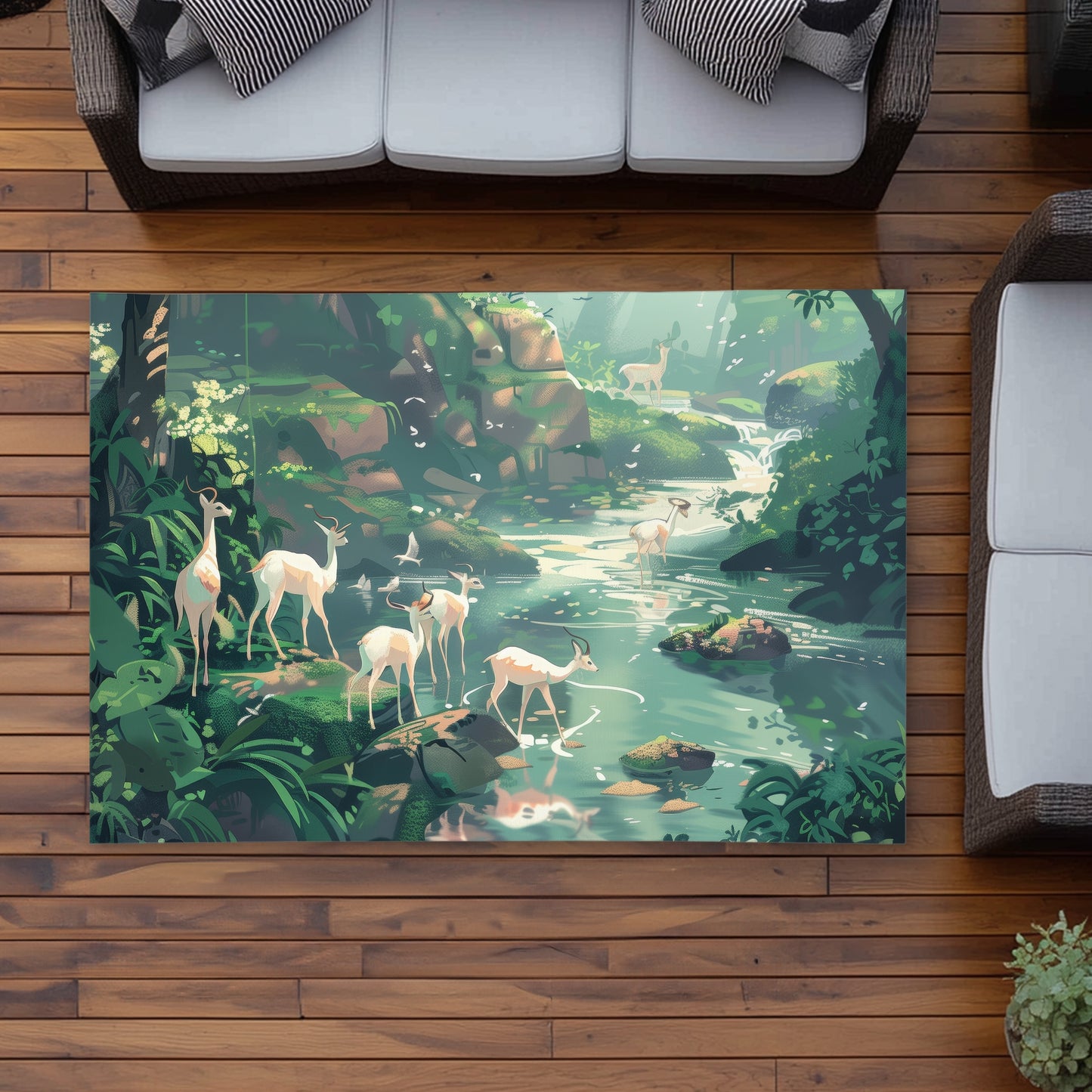 Sipping Outdoor Area Rug | Stylish Home Decor for Patios