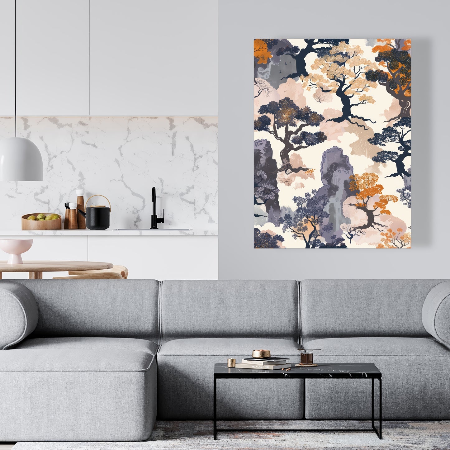 Voidless Beige Canvas for Home Decor - Stylish Wall Art