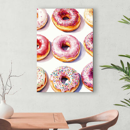 Yummy Pink Canvas Art - Stylish Home Decor for Any Room