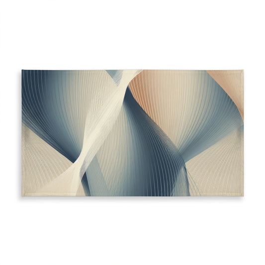 Heavenly Threads Blue Indoor Outdoor Tablecloth