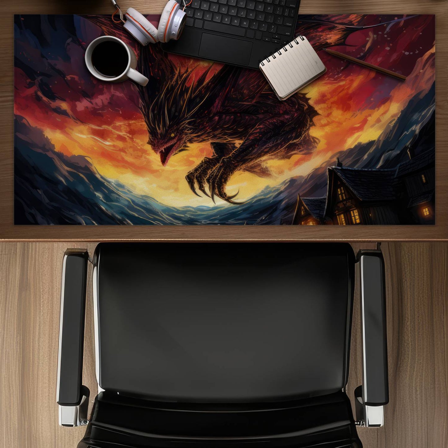 Back for revenge - Desk mat - Print on demand