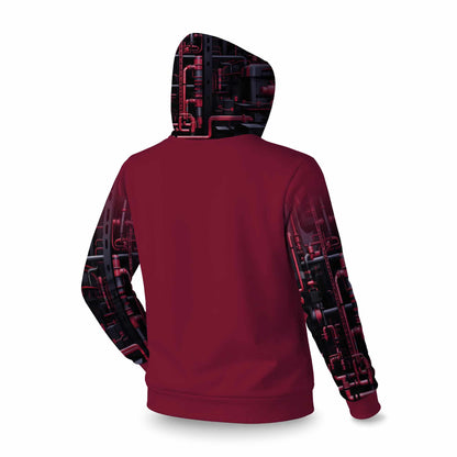 Machinery Sleevie Pullover Hoodie | Stylish Apparel Gear