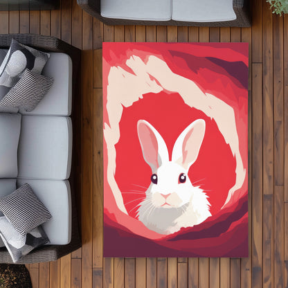 Looking out White Outdoor Area Rug for Home Decor | Stylish & Durable