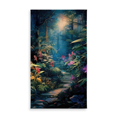 Against all odds - Pink Indoor/Outdoor Tablecloth