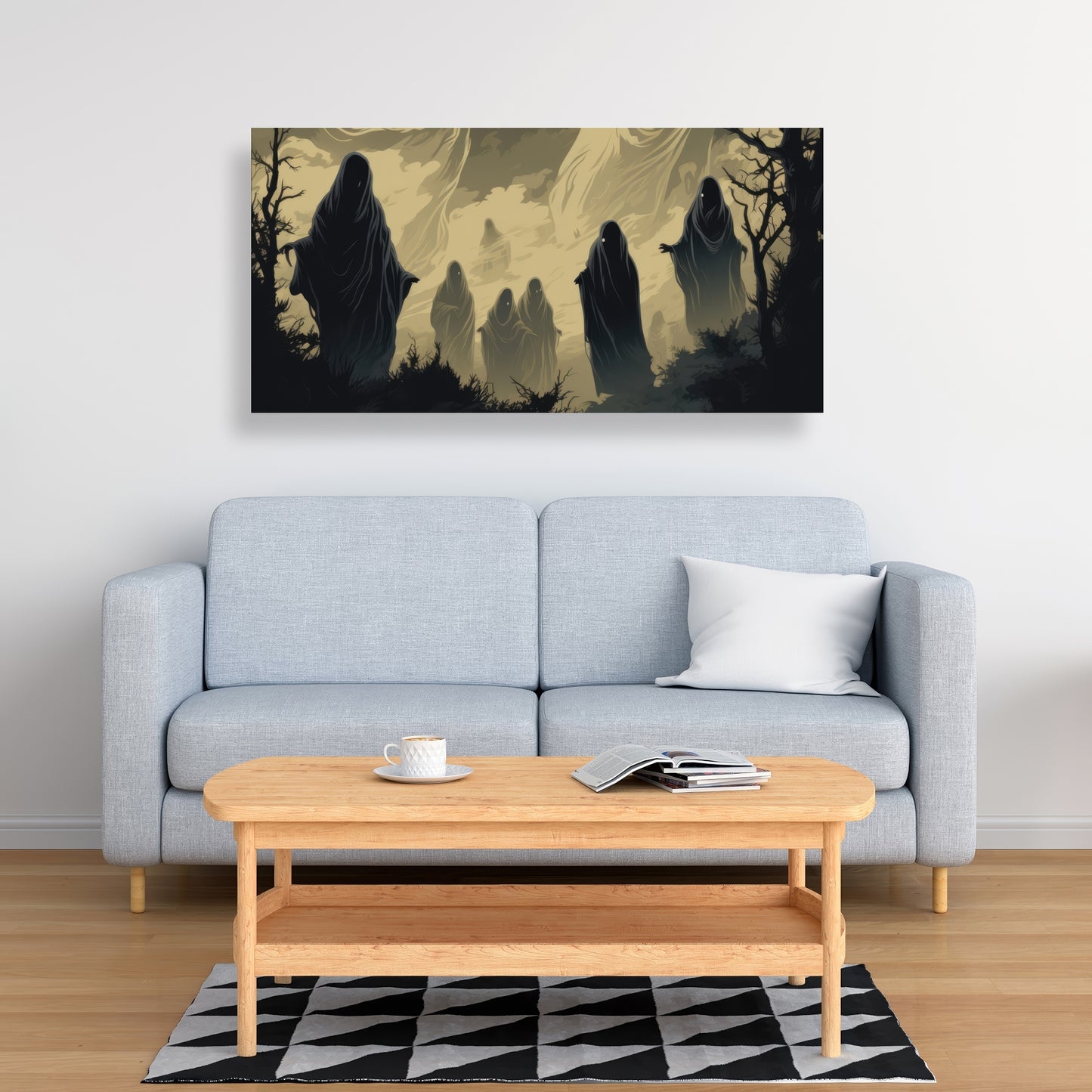 Limbo Black Canvas Art - Modern Home Decor | Chic Wall Design