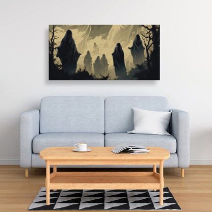 Limbo Black Canvas Art - Modern Home Decor | Chic Wall Design
