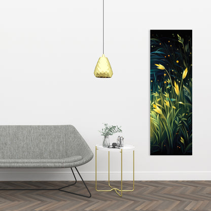 Lit plains - 32"x32" Canvas