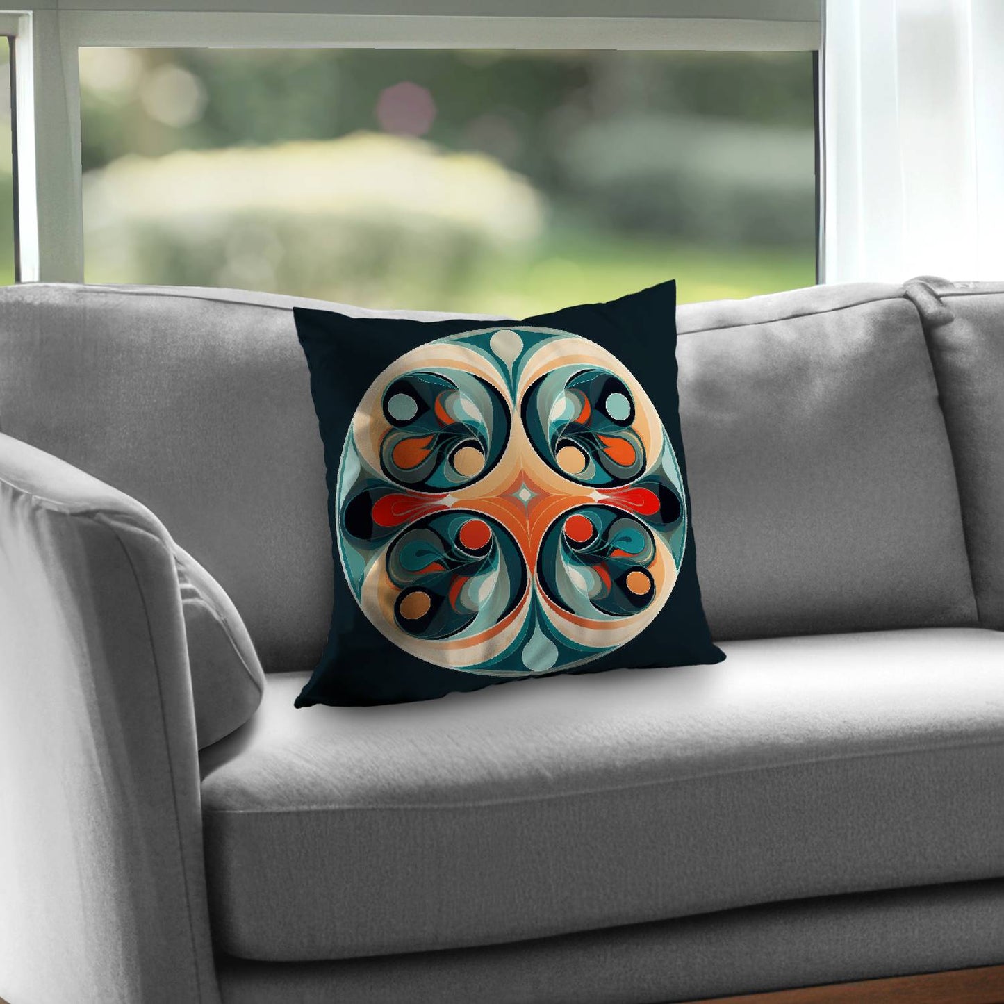 Opening your mind - Throw pillow - Print on demand