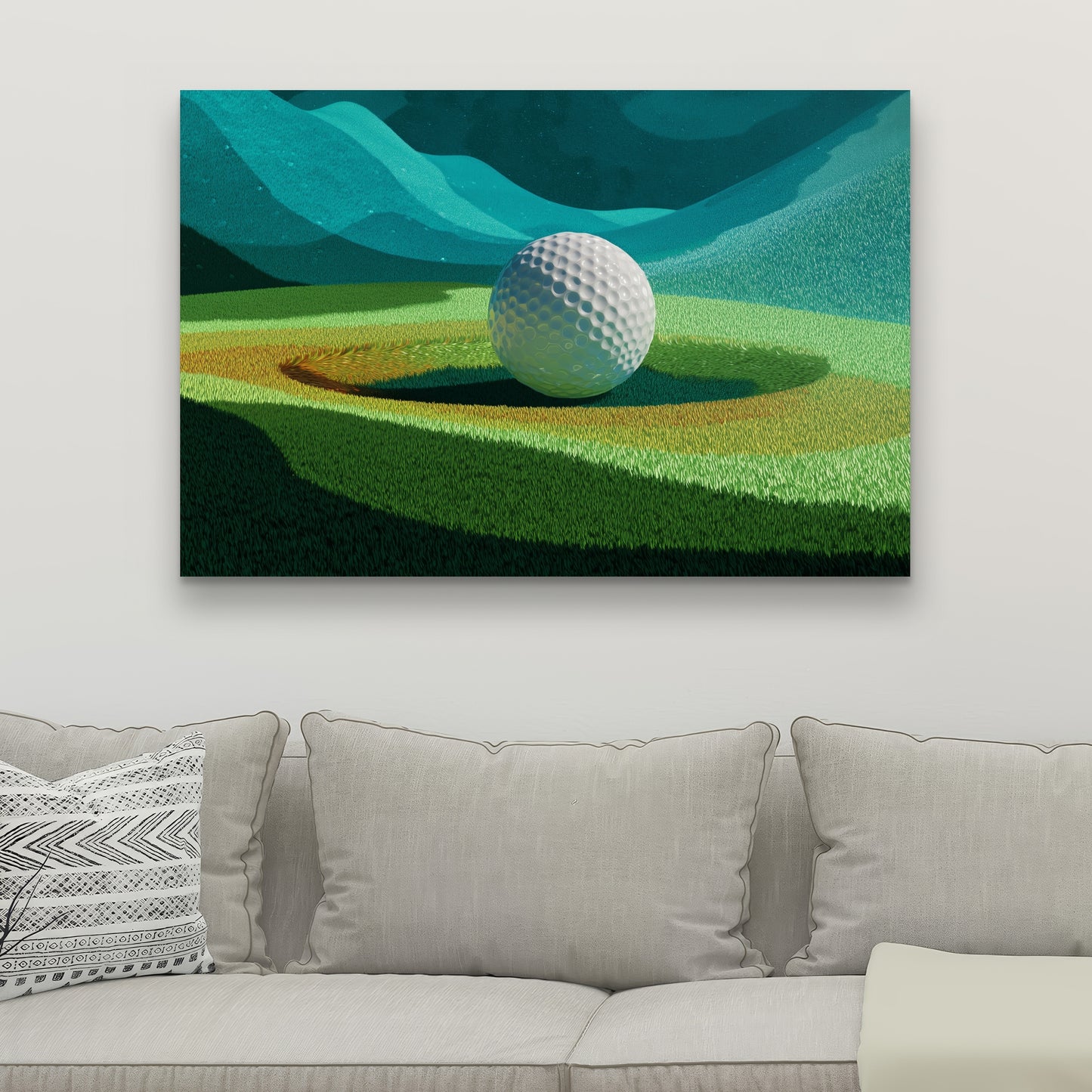 Landing - 32"x32" Canvas