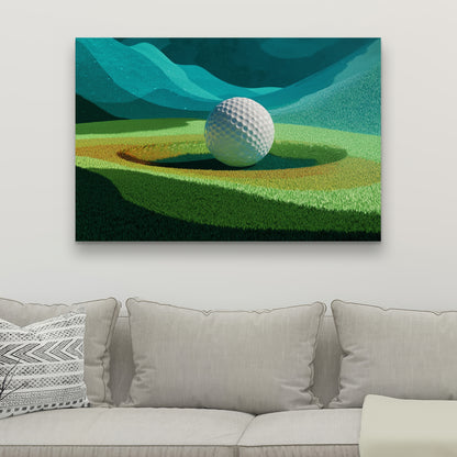 Landing - 32"x32" Canvas