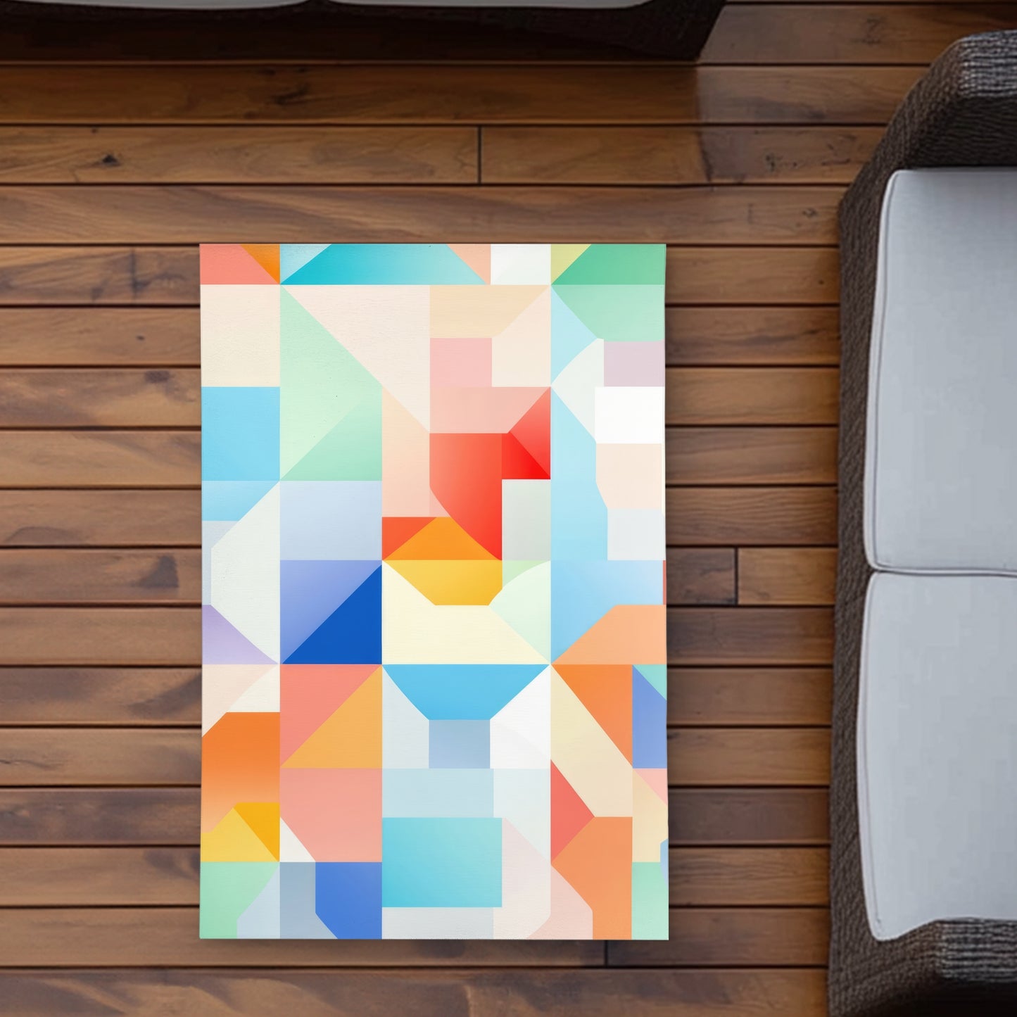 Tapis d'extérieur Geometric Cadence | Décoration élégante