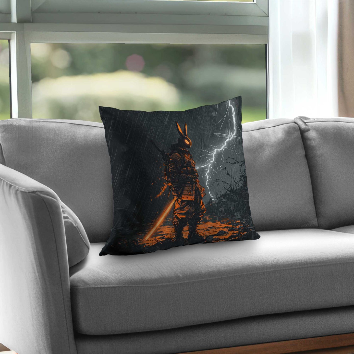 War machine Poly Twill Throw Pillow - Stylish Home Decor
