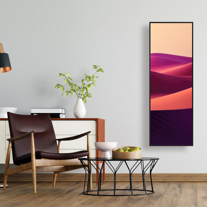 Deep dunes - 36"x36" Framed canvas