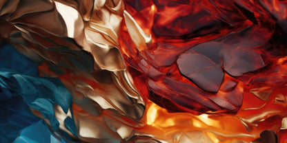Mineral contrast - Desk Mat