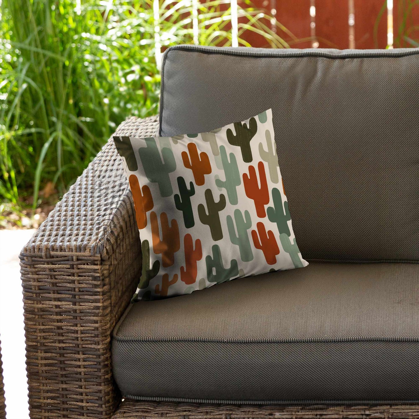 Desert Echoes Throw Pillow - Stylish Poly Twill Home Decor