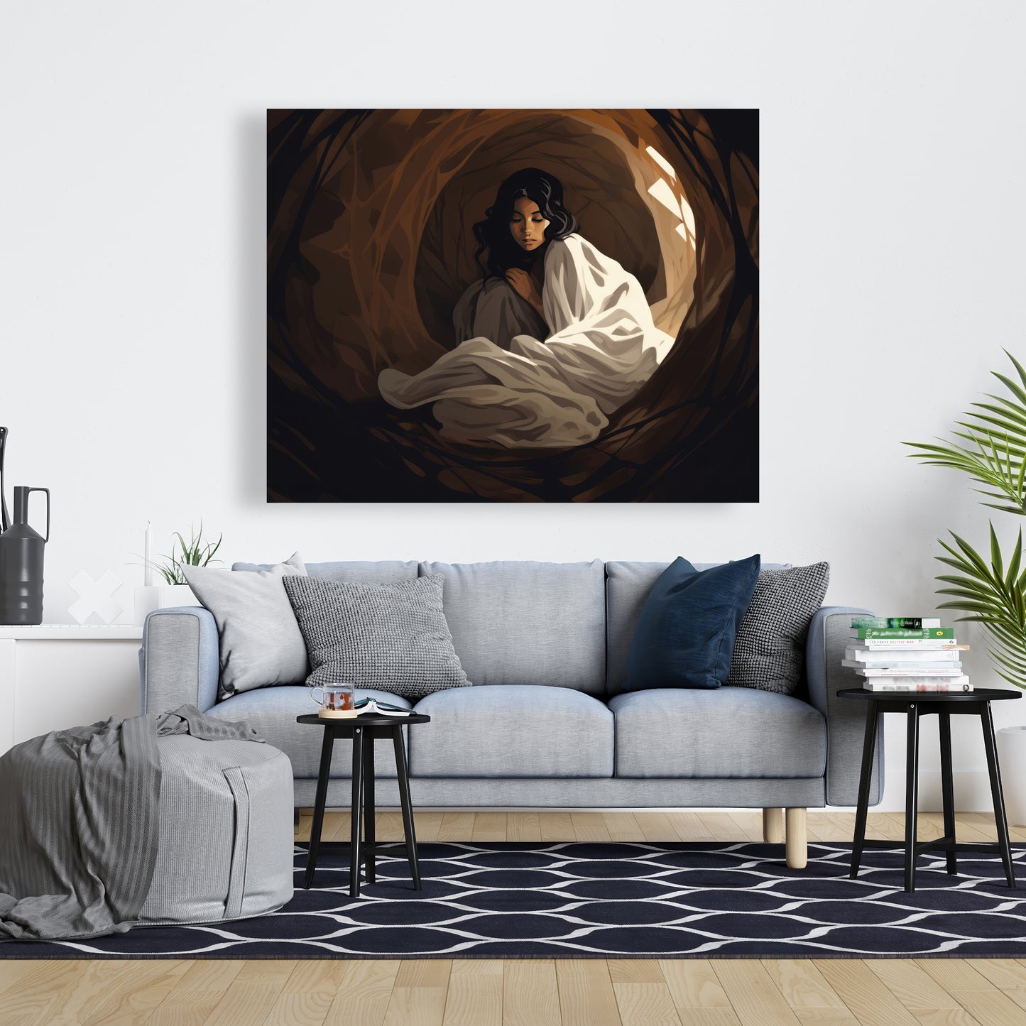 Warm embrace - 32"x32" Canvas