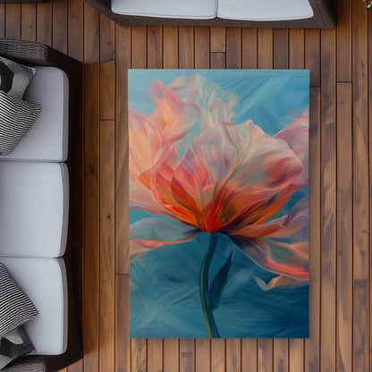 Blend Blue Outdoor Area Rug | Stylish Home Decor Accent