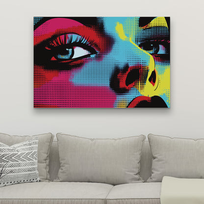 Comics Yellow Canvas - Vibrant Home Decor for Your Walls