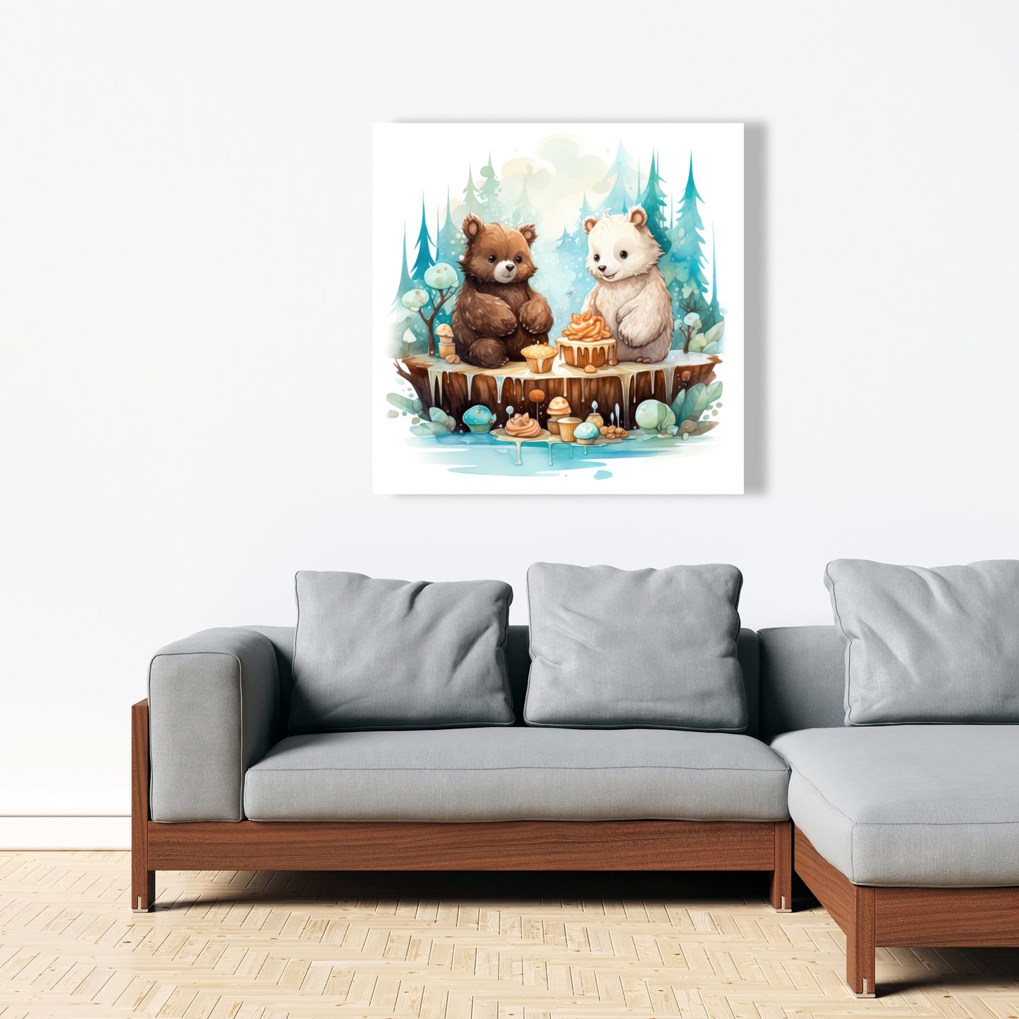 The dessert - 32"x32" Canvas