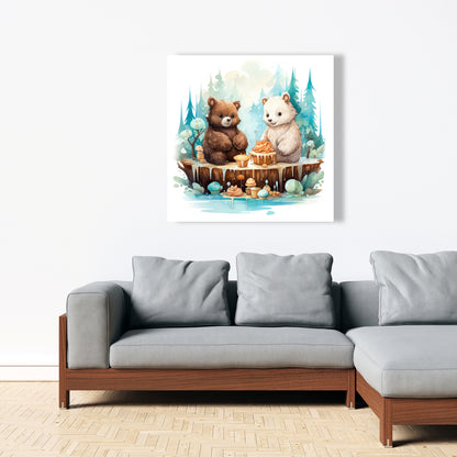 The dessert - 32"x32" Canvas