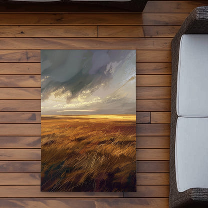 Before the storm - Brown Outdoor Area Rug for Home Decor