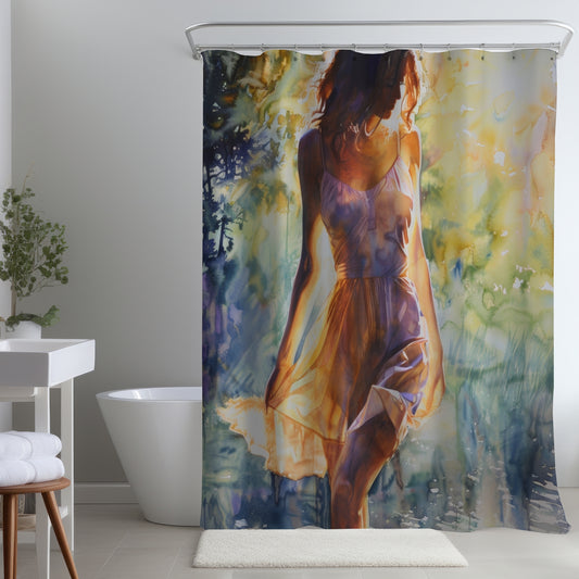 Out of the water - Shower Curtain